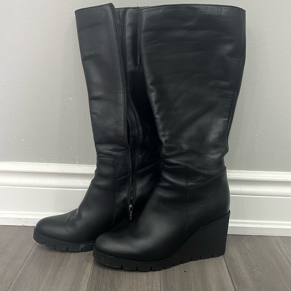 La Canadienne leather boots